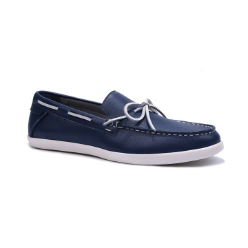 Custom Made Lightweight Causual Leather Loafer Boat Shoes For Men